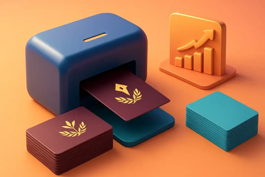 طباعة كروت عمل فاخرة ترفع قيمة علامتك