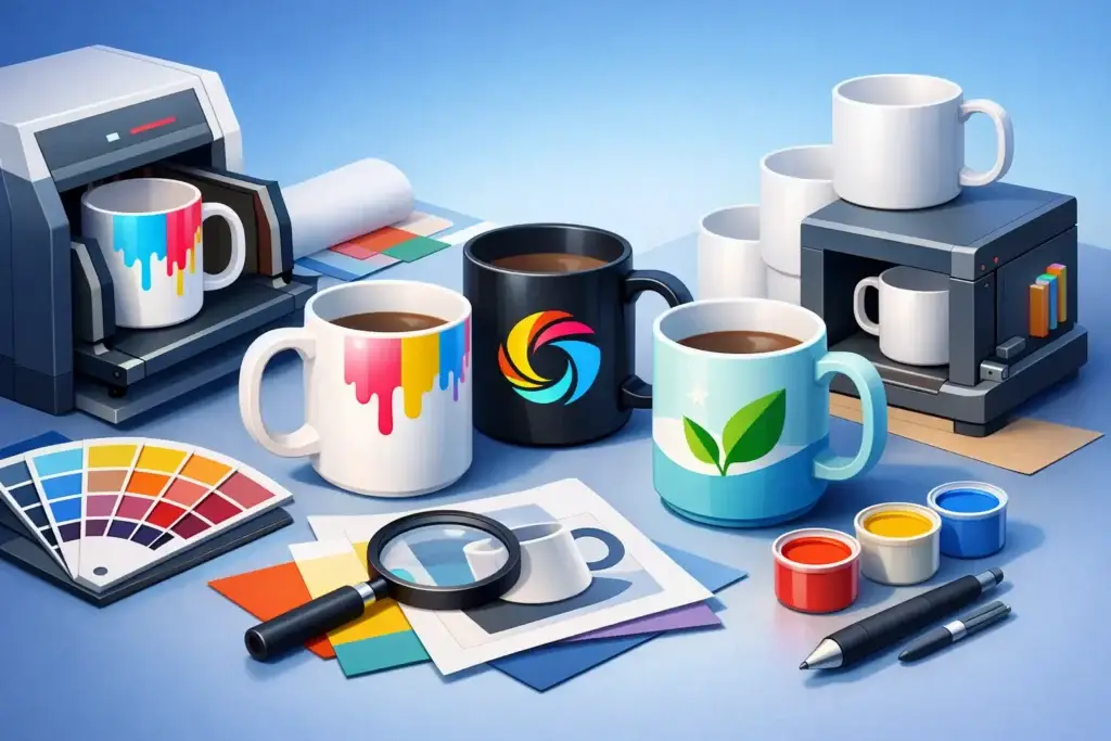 كيف تختار طباعة الأكواب لعلامتك؟